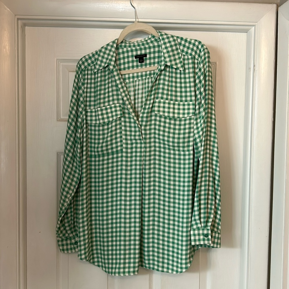 Ann Taylor Tunic Blouse size L